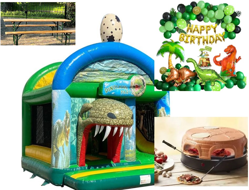 Kinderfeestje springkussen huren Hilversum