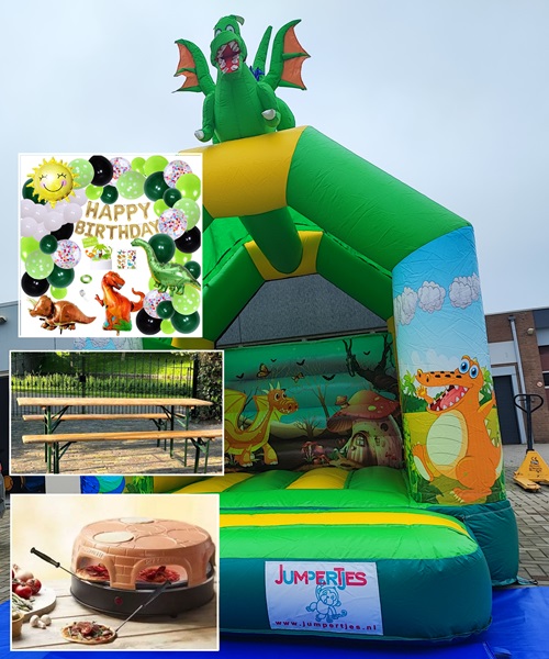 Kinderfeestje springkussen huren Hilversum