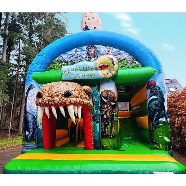 Dino springkussen huren