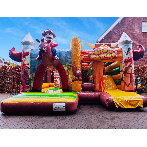 Cowboy springkussen huren