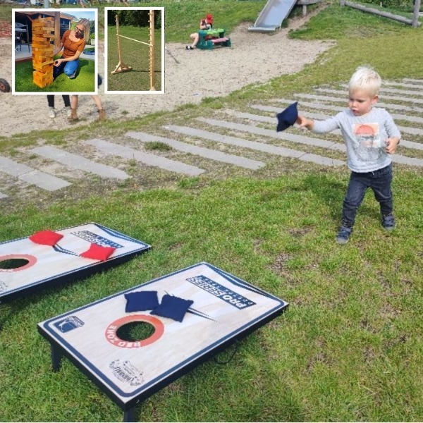 spellenpakket voor buiten en binnen